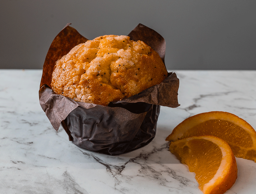 Orange & Poppy Seed Muffin